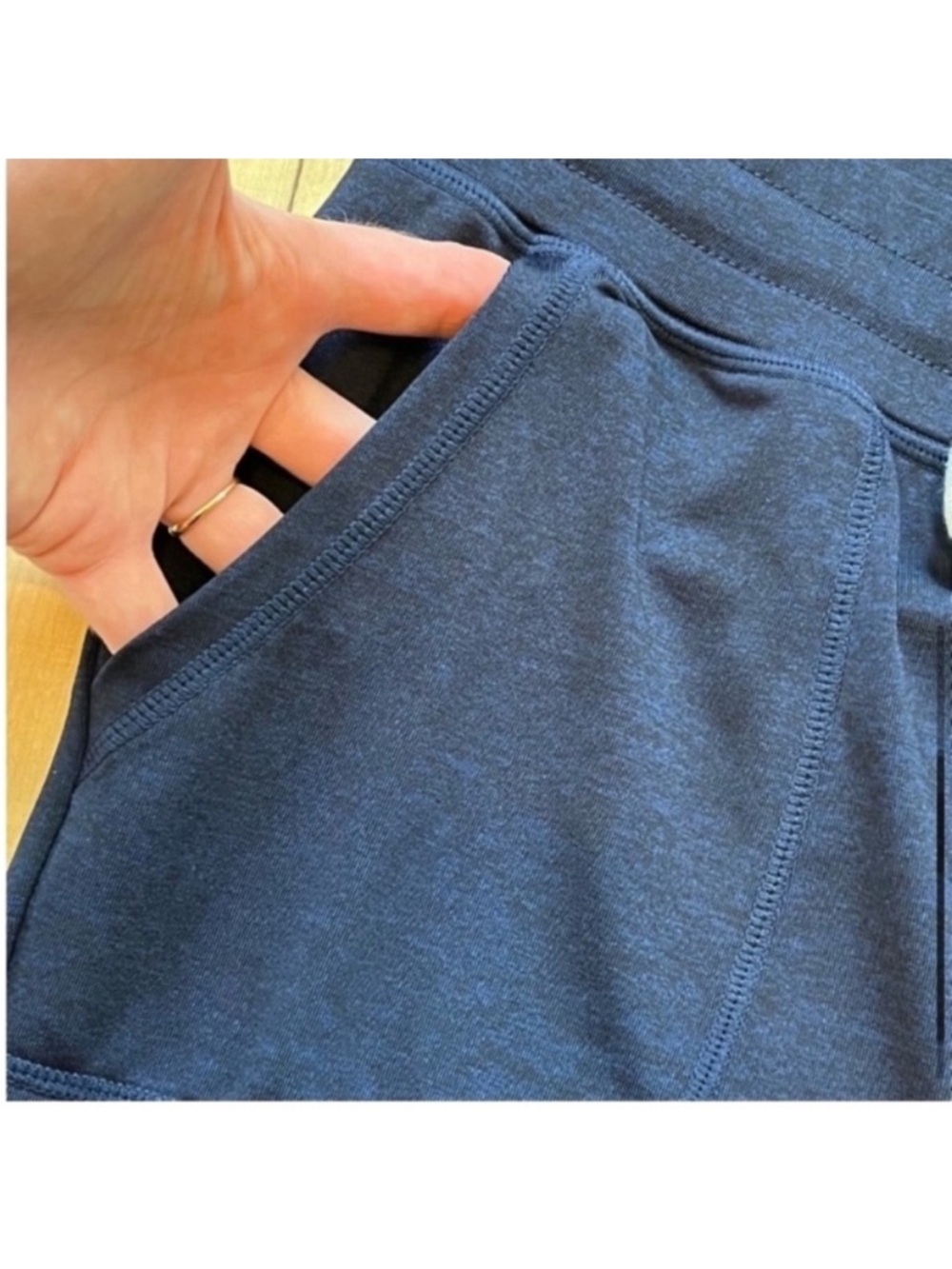 ZYIA Active Cozy Navy Blue Joggers size medium - Picture 8 of 11